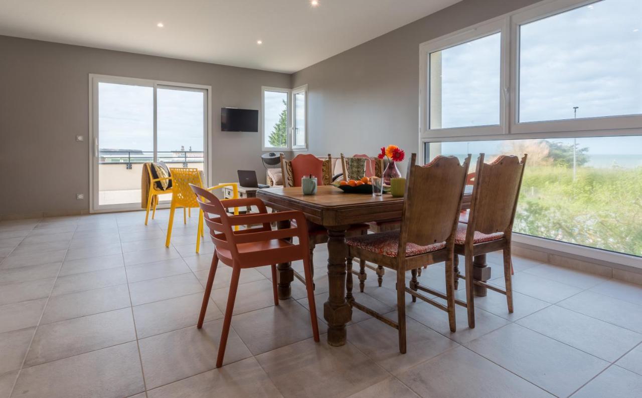 Tribord, Appt Avec Terrasse Et Vue Mer, Parking Saint-Côme-de-Fresné 외부 사진