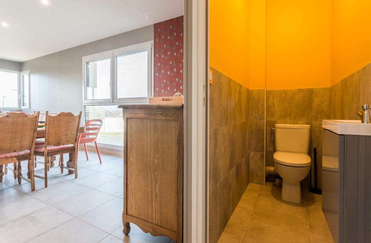 Tribord, Appt Avec Terrasse Et Vue Mer, Parking Saint-Côme-de-Fresné 외부 사진